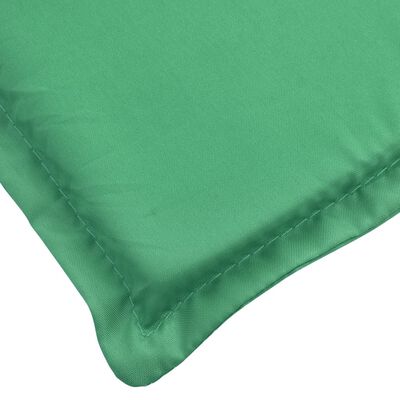 vidaXL Sun Lounger Cushion Green 180x60x3 cm Oxford Fabric