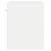 vidaXL Nightstand 2 pcs with Drawer White
