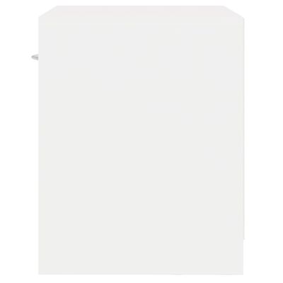 vidaXL Nightstand 2 pcs with Drawer White, white vidaXL Nightstand 2 pcs with Drawer White