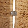 vidaXL Room Divider 4-Panel 163x180 cm Water Hyacinth