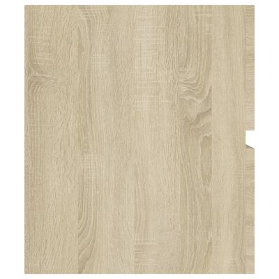 vidaXL Sink Cabinet Sonoma Oak 80x38.5x45 cm Engineered Wood, sonoma oak vidaXL Sink Cabinet Sonoma Oak 80x38.5x45 cm Engineered Wood