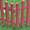 vidaXL 17 pcs Lawn Dividers 10 m Brown