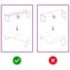 vidaXL Wall Shelf Light Brown 160x50x(2-4) cm Treated Solid Wood Oak