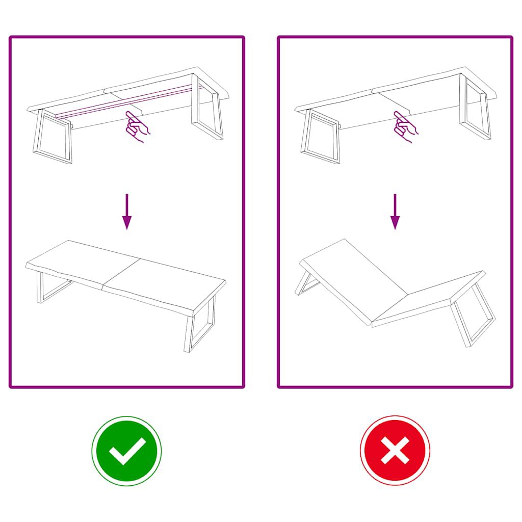 vidaXL Wall Shelf Light Brown 160x50x(2-4) cm Treated Solid Wood Oak, light brown vidaXL Wall Shelf Light Brown 160x50x(2-4) cm Treated Solid Wood Oak