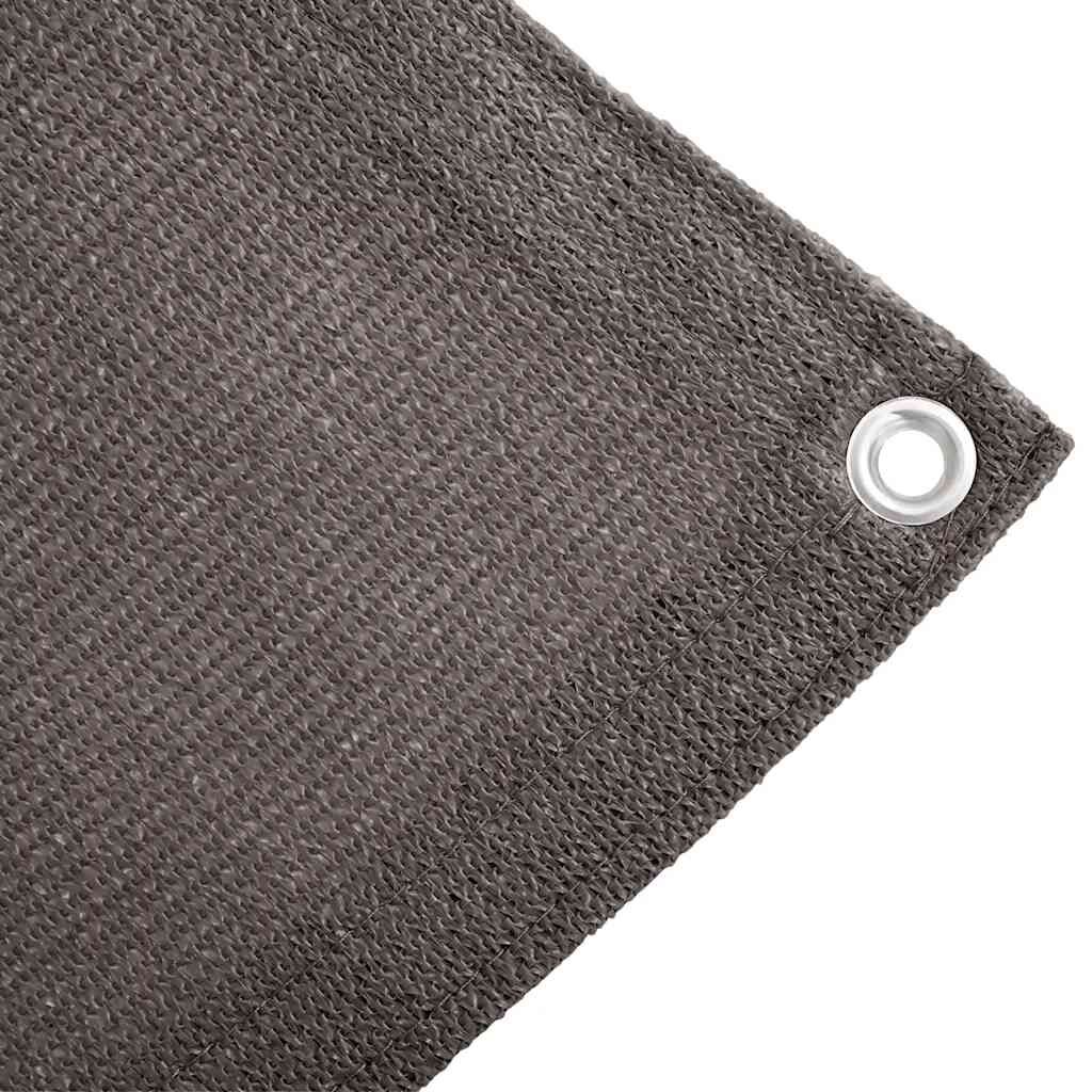 vidaXL Tent Carpet 400x800 cm Anthracite HDPE