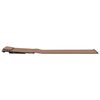 vidaXL Folding Beach Mats 2 pcs Steel and Fabric Brown
