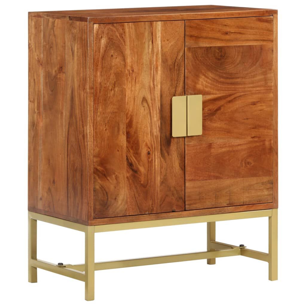 vidaXL Sideboard 60x35x75 cm Solid Wood Acacia