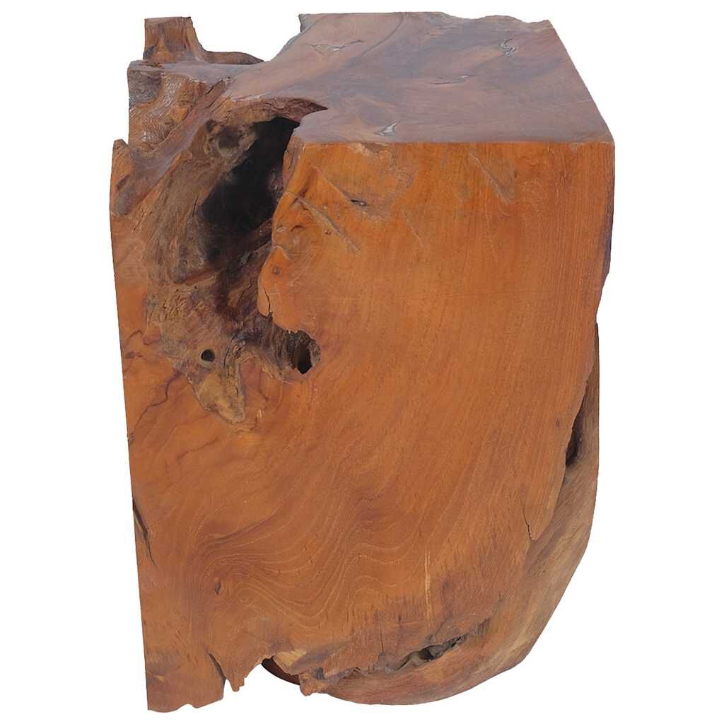 vidaXL Stool Solid Teak Wood