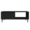 vidaXL Coffee Table Black 90x60x35 cm Engineered Wood