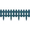 vidaXL Lawn Edgings 25 pcs Green 10 m PP