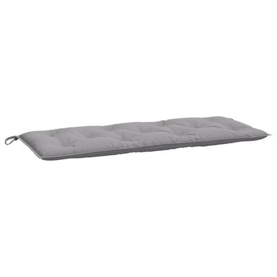 vidaXL Garden Bench Cushions 2pcs Grey 120x50x7cm Oxford Fabric, grey vidaXL Garden Bench Cushions 2pcs Grey 120x50x7cm Oxford Fabric