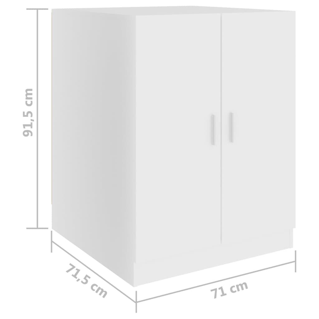 vidaXL Washing Machine Cabinet White