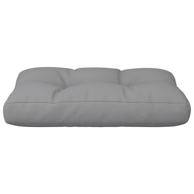 vidaXL Pallet Cushion Grey 50x40x12 cm Fabric, grey vidaXL Pallet Cushion Grey 50x40x12 cm Fabric