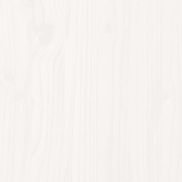 vidaXL Bed Frame without Mattress White 160x200 cm Solid Wood Pine