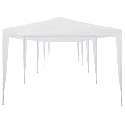 vidaXL Party Tent 3x12 m PE White, white vidaXL Party Tent 3x12 m PE White