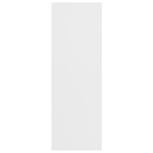 vidaXL Shoe Rack White 54x34x100.5 cm Engineered Wood