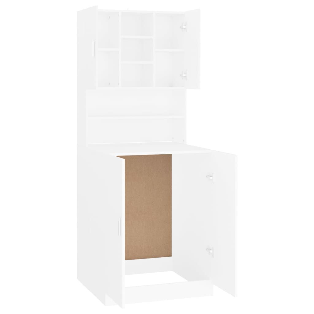 vidaXL Washing Machine Cabinet White