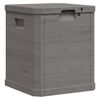 vidaXL Garden Storage Box 90 L Brown