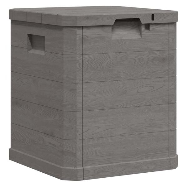 vidaXL Garden Storage Box 90 L Brown
