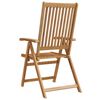 vidaXL Folding Garden Chairs 6 pcs Solid Acacia Wood