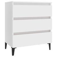 vidaXL Sideboard White 60x35x69 cm Engineered Wood, white vidaXL Sideboard White 60x35x69 cm Engineered Wood