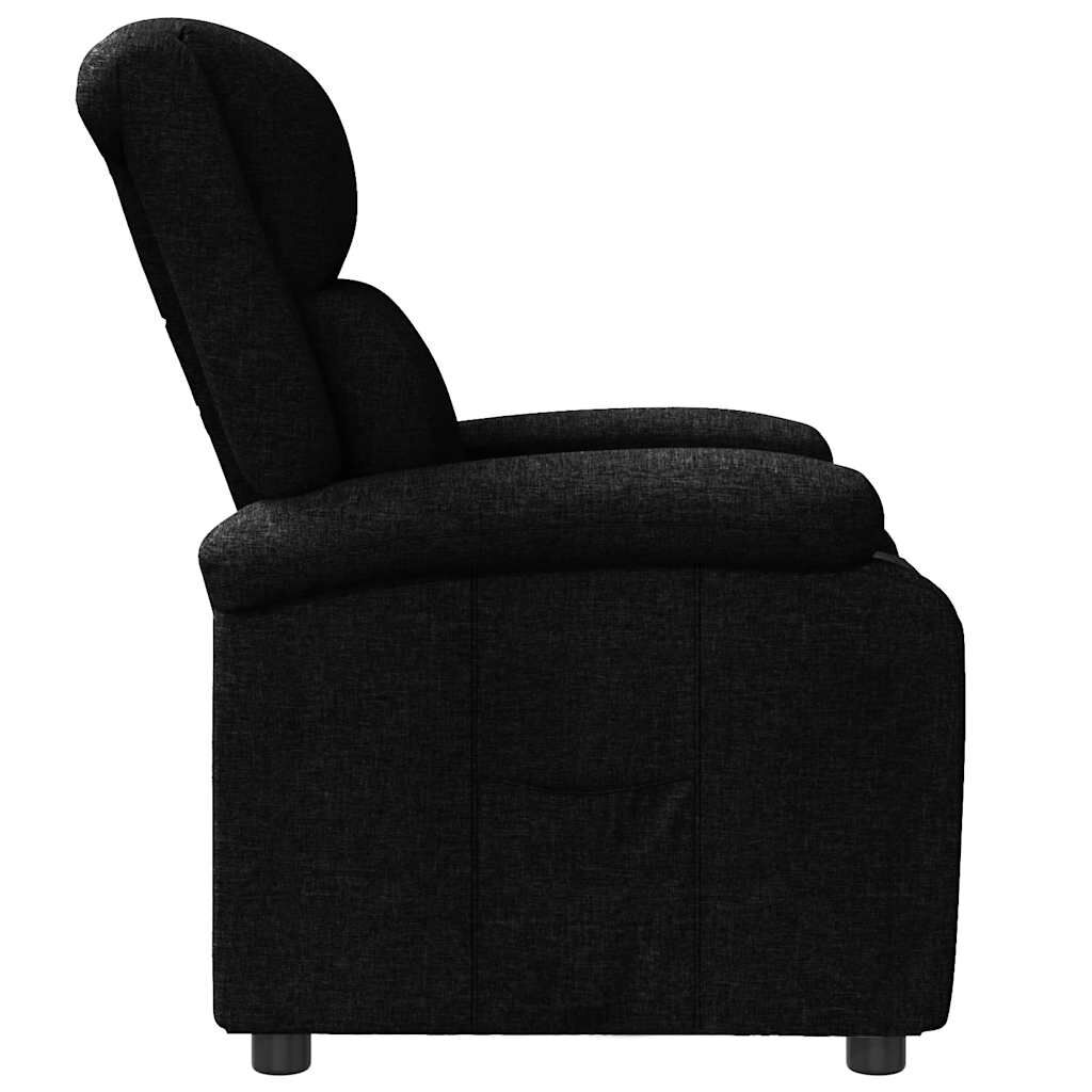 vidaXL Recliner Chair Light Grey Fabric