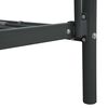 vidaXL Bunk Bed without Mattress Black Metal 90x200cm