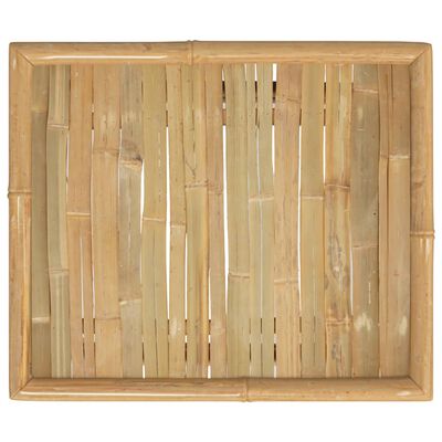 vidaXL Garden Table 65x55x30 cm Bamboo