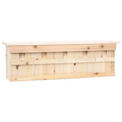vidaXL Sparrow House with 5 Rooms 68x15x21 cm Firwood,  vidaXL Sparrow House with 5 Rooms 68x15x21 cm Firwood