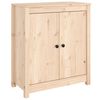 vidaXL Sideboard 70x35x80 cm Solid Wood Pine