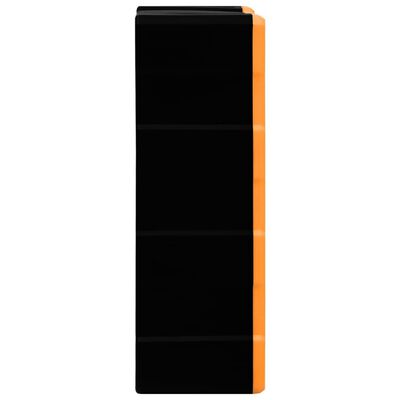 vidaXL Multi-drawer Organiser with 18 Middle Drawers 38x16x47 cm, orange and black vidaXL Multi-drawer Organiser with 18 Middle Drawers 38x16x47 cm