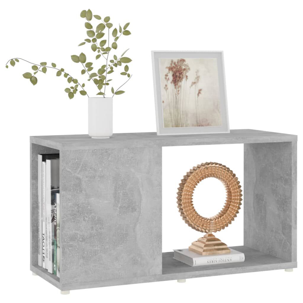 vidaXL TV Cabinet Concrete Grey 60x24x32cm Engineered Wood