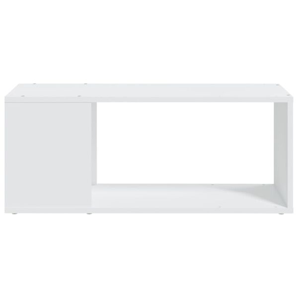 vidaXL TV Cabinet White 80x24x32 cm Engineered Wood