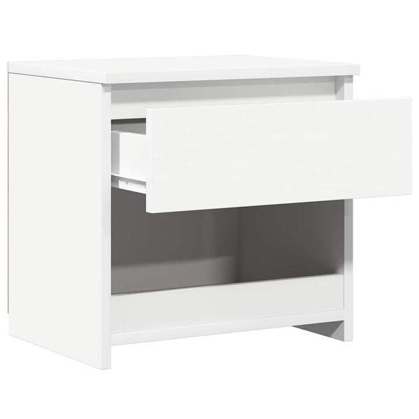 vidaXL Bedside Cabinets 2 pcs White 40x30x39 cm Engineered Wood