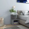 vidaXL Bedside Cabinets 2 pcs Concrete Grey 35x35x55 cm Engineered Wood
