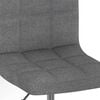 vidaXL Swivel Dining Chairs 4 pcs Light Grey Fabric