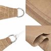 vidaXL Sunshade Sail 160 g/m² Taupe 6x8 m HDPE