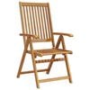 vidaXL Folding Garden Chairs 8 pcs Solid Acacia Wood
