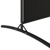 vidaXL 4-Panel Room Divider Black 698x180 cm Fabric