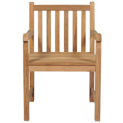vidaXL Outdoor Chairs 6 pcs Solid Teak Wood,  vidaXL Outdoor Chairs 6 pcs Solid Teak Wood