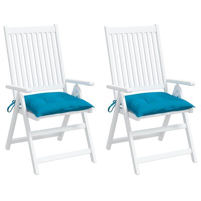 vidaXL Pallet Cushions 2pcs Light Blue 50x50x7 cm Oxford Fabric