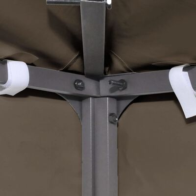 vidaXL Gazebo Top Cover 310 g/m² 3x3 m Taupe, taupe vidaXL Gazebo Top Cover 310 g/m² 3x3 m Taupe
