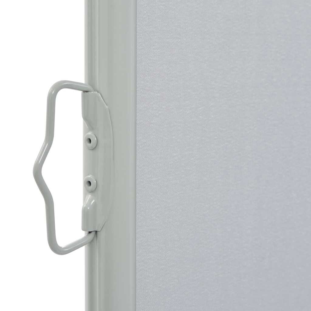 vidaXL Patio Retractable Side Awning 100 x 300 cm Grey