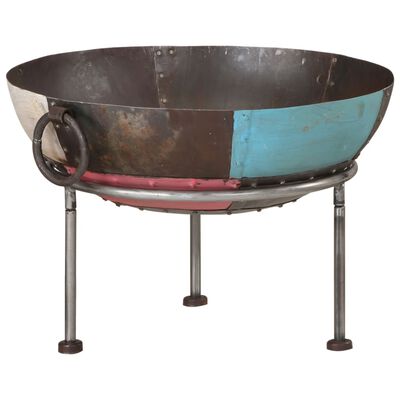 vidaXL Fire Pit 55x55x38 cm Iron, multicolour vidaXL Fire Pit 55x55x38 cm Iron