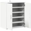 vidaXL Shoe Cabinet White 60x35x70 cm Engineered Wood