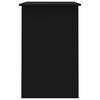 vidaXL Desk Black 100x50x76 cm Engineered Wood