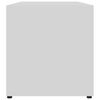 vidaXL TV Cabinet White 80x34x36 cm Engineered Wood