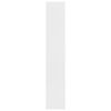 vidaXL 4-Tier Book Cabinet White 60x24x142 cm Engineered Wood