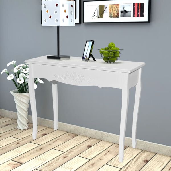 vidaXL Dressing Console Table White
