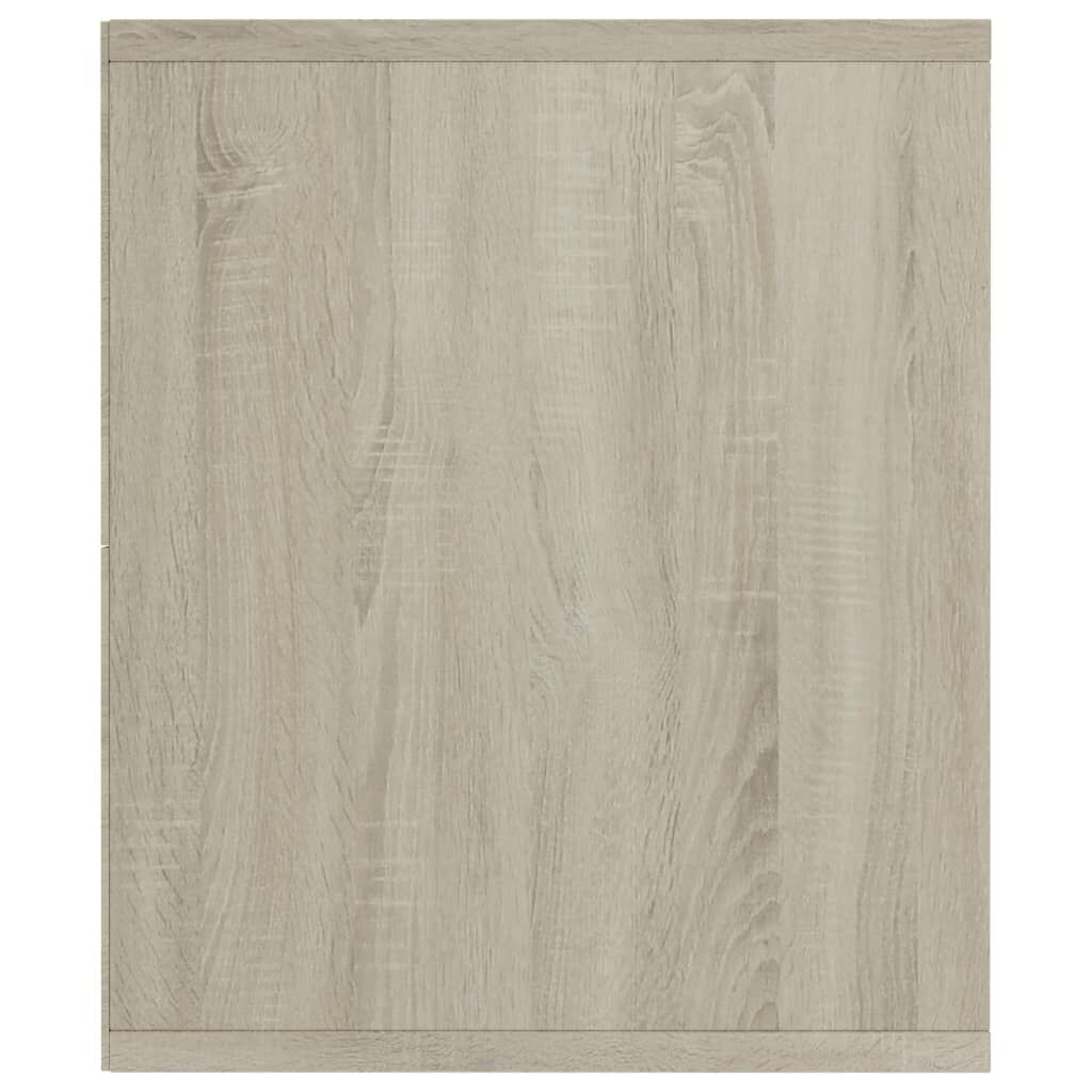 vidaXL Book Cabinet/TV Cabinet Sonoma Oak 143x30x36 cm
